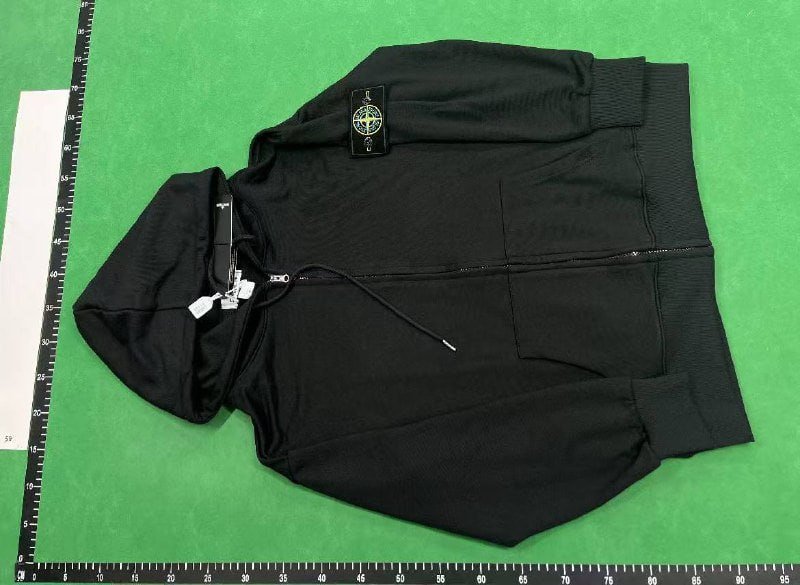 Zdjęcie QC 1 z 1 — Stone Island Compass Patch Zip-Up Hoodie [15 styles]