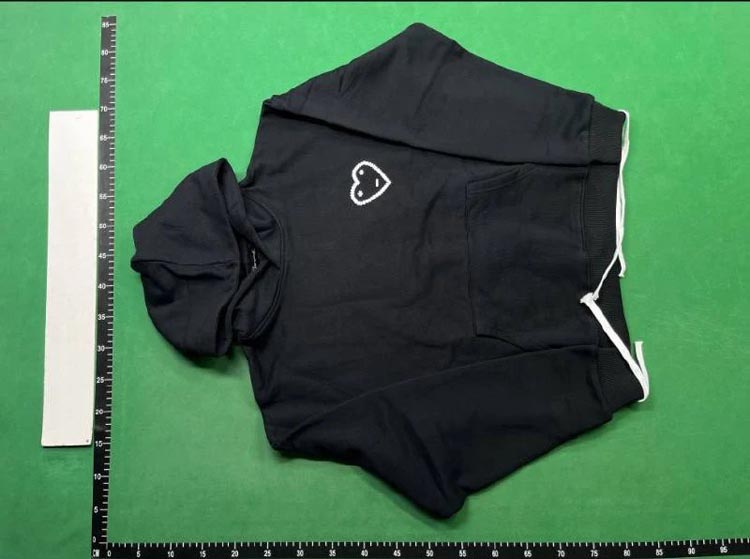 Zdjęcie QC 4 z 4 — Carsicko Heart Embroidery Hoodie & Jogger Set [12 styles]