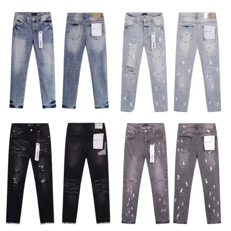 Zdjęcie QC 1 z 3 — Purple Label Distressed Denim Jeans