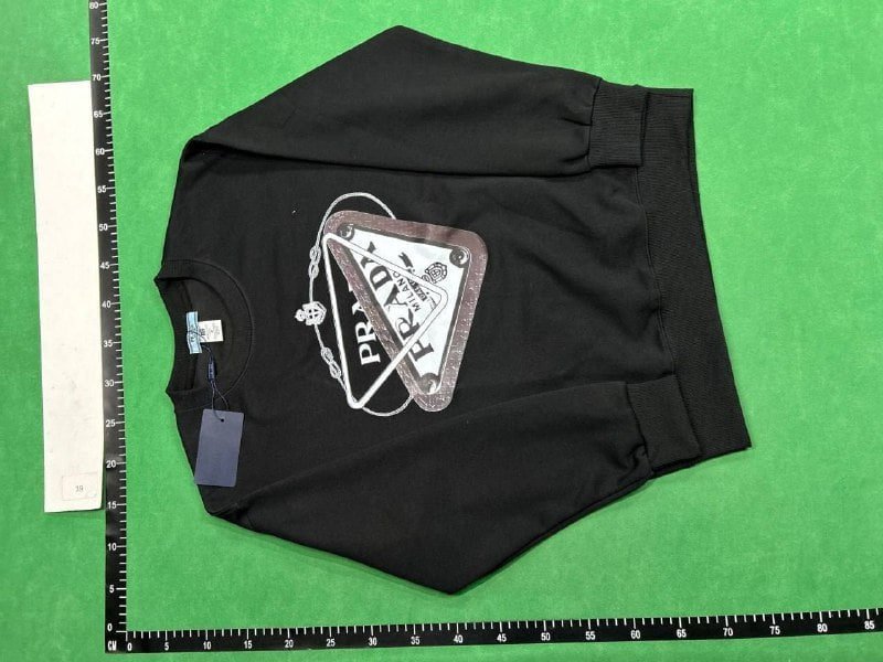 Zdjęcie QC 1 z 1 — Luxury Brand Logo-Print Crewneck Sweatshirts [9 styles]