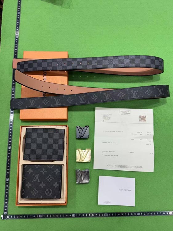 Zdjęcie QC 1 z 3 — Hermès Constance Belt & Togo Leather Wallet Set [21 styles]