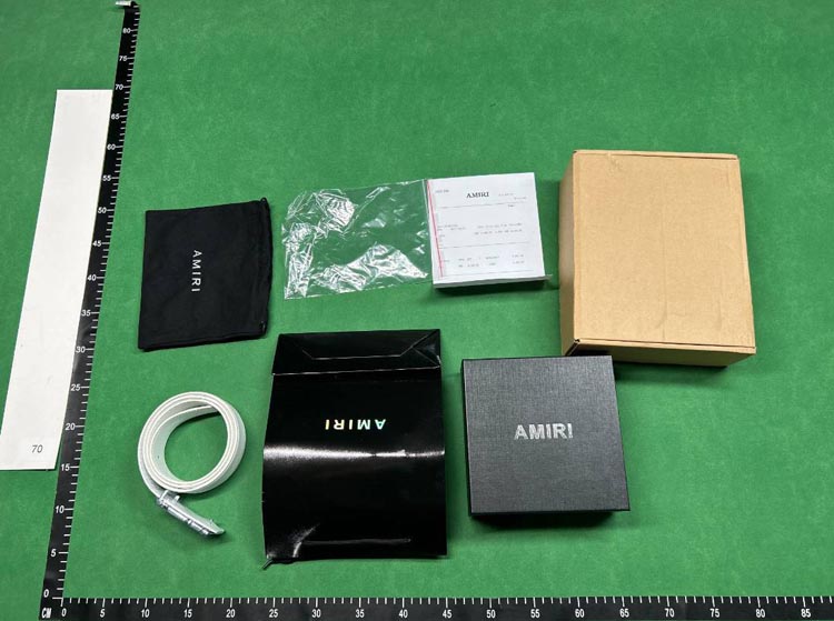 Zdjęcie QC 1 z 3 — Amiri Logo Buckle Leather Belt [10 styles]
