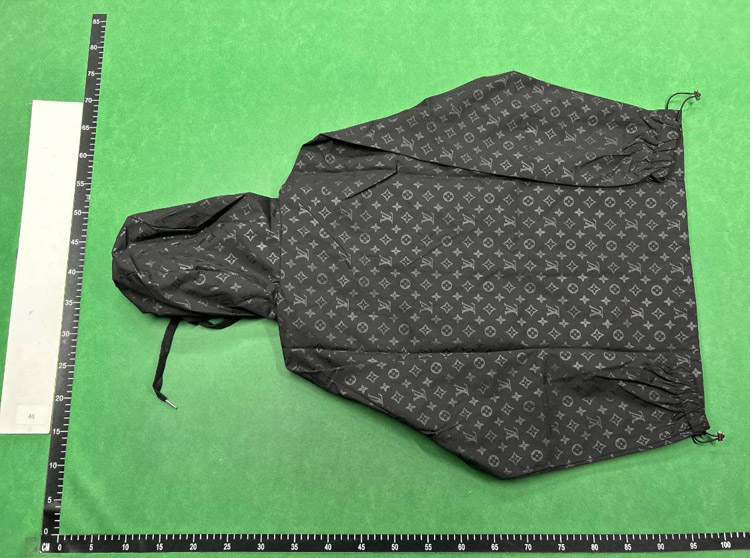 Zdjęcie QC 2 z 3 — Louis Vuitton Monogram Eclipse Hooded Windbreaker Jacket [5 styles]