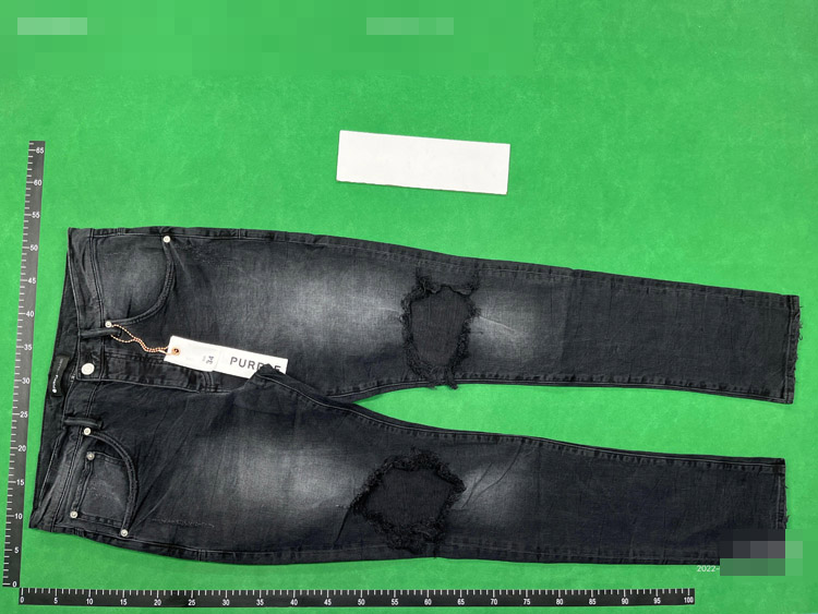 Zdjęcie QC 2 z 2 — Purple Denim Jeans [37 styles]