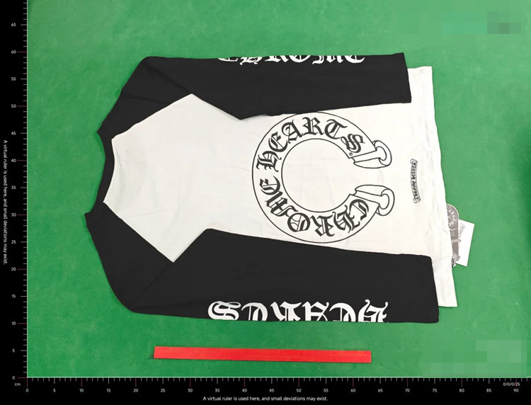 Zdjęcie QC 2 z 2 — Chrome Hearts Raglan Long Sleeve T-Shirt [3 styles]