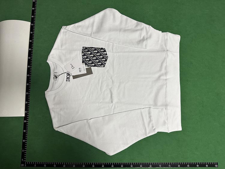 Zdjęcie QC 1 z 4 — Dior Oblique Logo Embroidered Sweatshirts [14 styles]