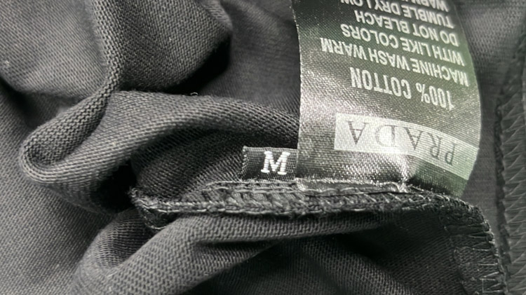 Zdjęcie QC 4 z 9 — Prada Rope Logo T-Shirt