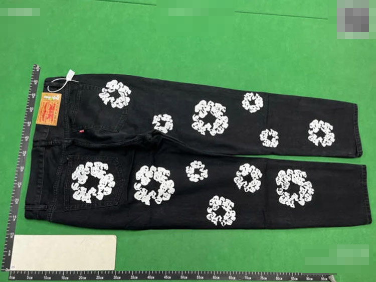 Zdjęcie QC 1 z 3 — CN Fashion Floral Print Denim Pants & Shorts [14 styles]