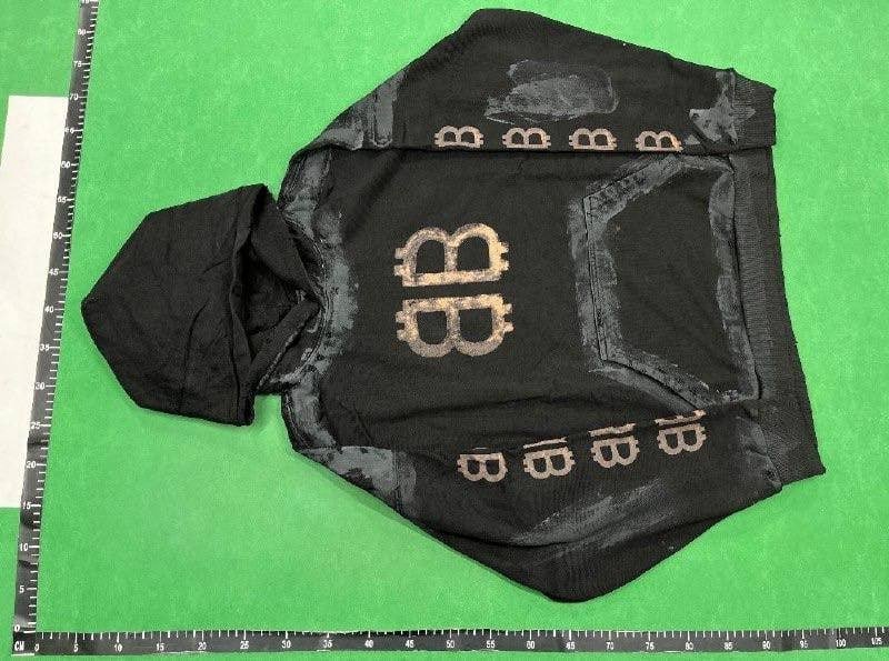 Zdjęcie QC 1 z 1 — Bitcoin Symbol Hoodie