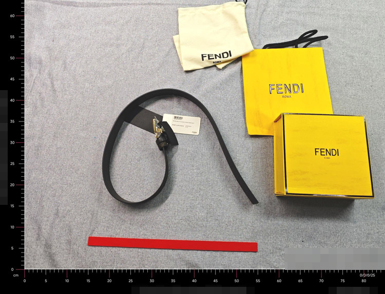 Zdjęcie QC 1 z 1 — Fendi FF Logo Belt [40 styles]