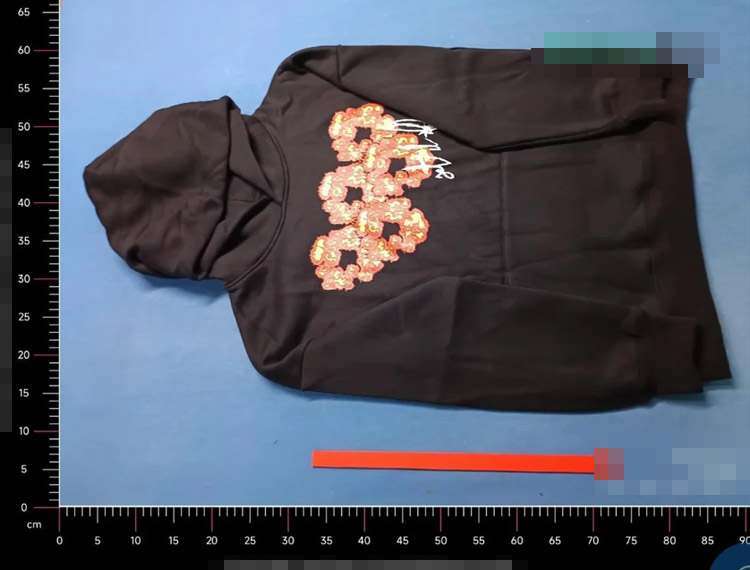 Zdjęcie QC 2 z 2 — Offset Tears Flame Heart Hoodie [5 styles]