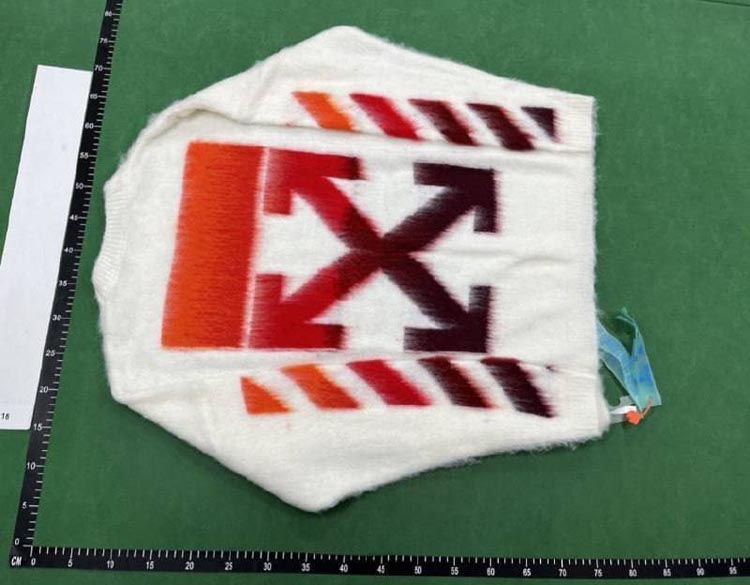 Zdjęcie QC 2 z 4 — Off-White Arrow Gradient Knit Sweater [32 styles]