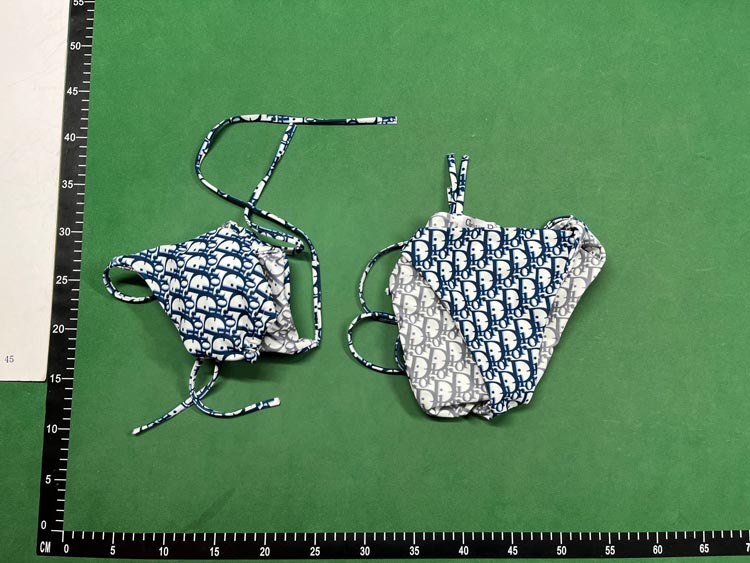 Zdjęcie QC 1 z 4 — Christian Dior Oblique Star Print Bikini Set [39 styles]