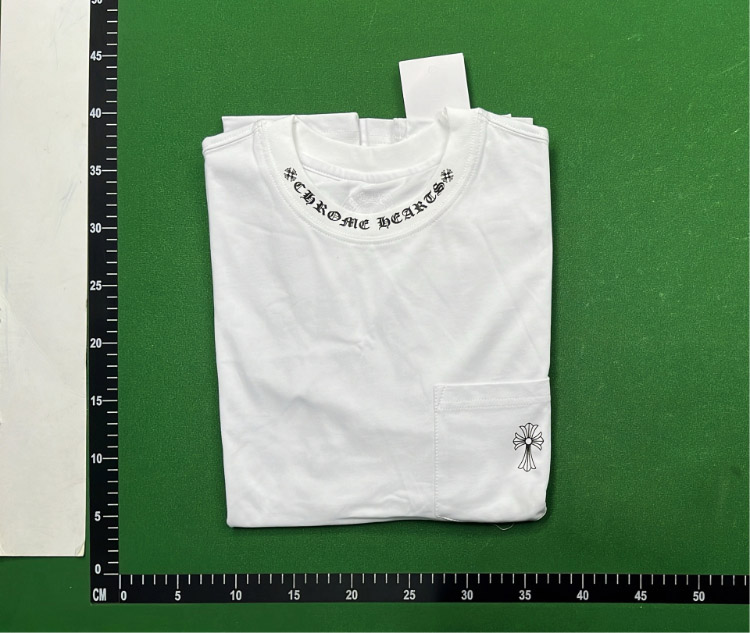 Zdjęcie QC 3 z 4 — Chrome Hearts Cross Embroidery T-Shirt [11 styles]