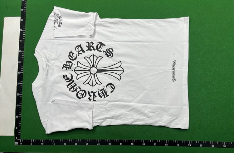 Zdjęcie QC 2 z 4 — Chrome Hearts Cross Embroidery T-Shirt [11 styles]