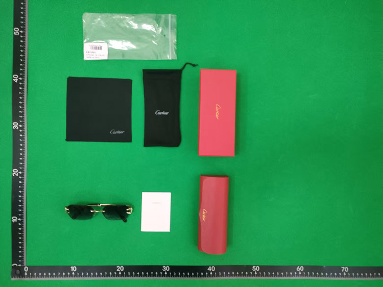 Zdjęcie QC 1 z 3 — Cartier Panthère Rimless Sunglasses [30 styles]