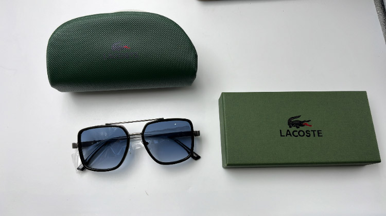 Zdjęcie QC 3 z 3 — Lacoste Aviator & Square Pilot Sunglasses [19 styles]