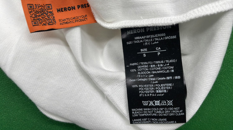 Zdjęcie QC 8 z 9 — Heron Preston Heron Print T-Shirt [3 styles]
