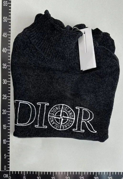 Zdjęcie QC 3 z 3 — Dior Stone Island Collaboration High-Neck Knit Sweater [28 styles]