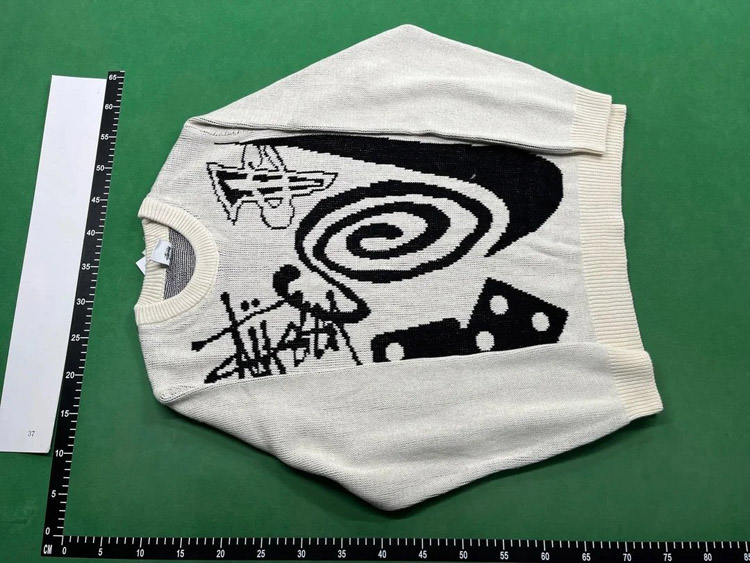 Zdjęcie QC 1 z 4 — Stüssy Graffiti Knit Sweater [36 styles]