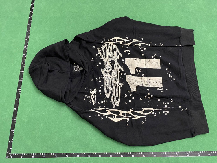 Zdjęcie QC 3 z 3 — HELSTAR 'No Guts No Glory' Oversized Tie-Dye Hoodie [39 styles]