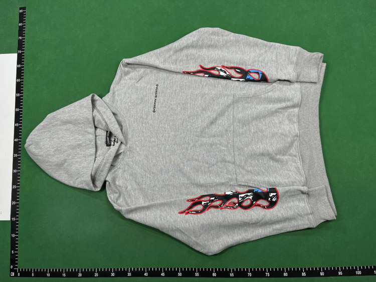 Zdjęcie QC 2 z 4 — Chrome Hearts Graffiti Print Hoodie [6 styles]