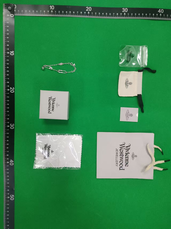 Zdjęcie QC 1 z 2 — Vivienne Westwood Orb Paperclip Chain Bracelet [2 styles]