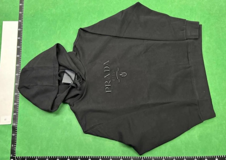 Zdjęcie QC 3 z 3 — Prada Logo-Embossed Hoodie & Crewneck Sweater Collection [20 styles]