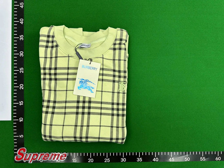 Zdjęcie QC 2 z 3 — Burberry Classic Check Cotton T-Shirt [4 styles]