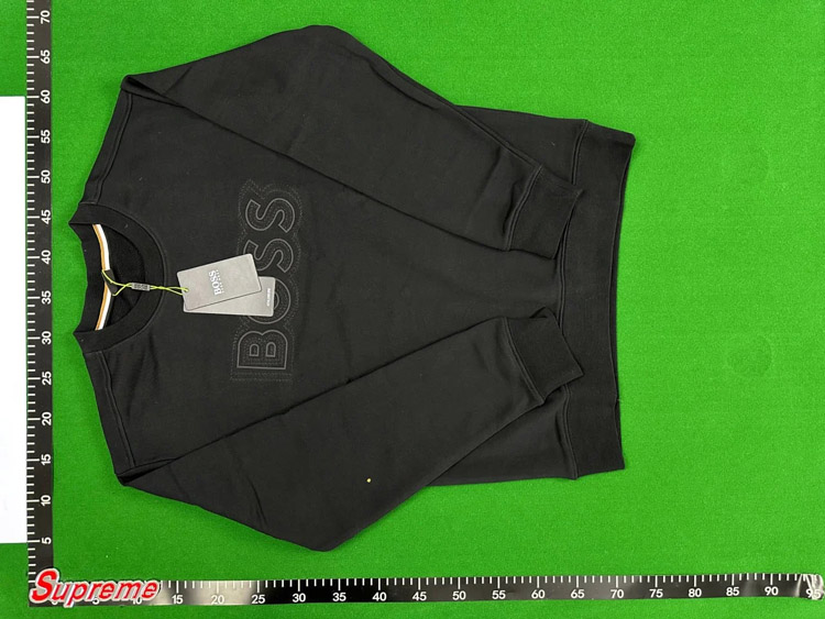 Zdjęcie QC 3 z 3 — BOSS Logo Embossed Crewneck Sweatshirt [11 styles]