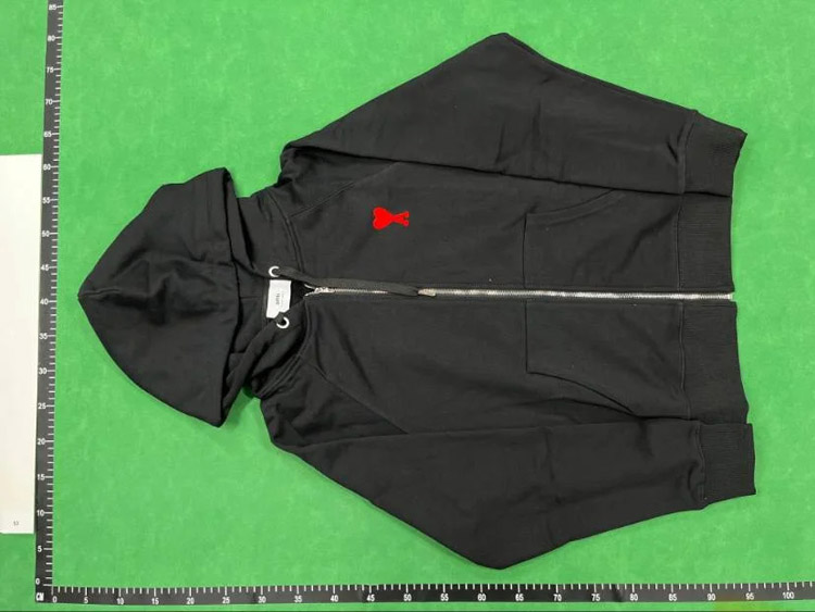 Zdjęcie QC 1 z 5 — Ami Paris Heart Logo Zip-Up Hoodie [8 styles]