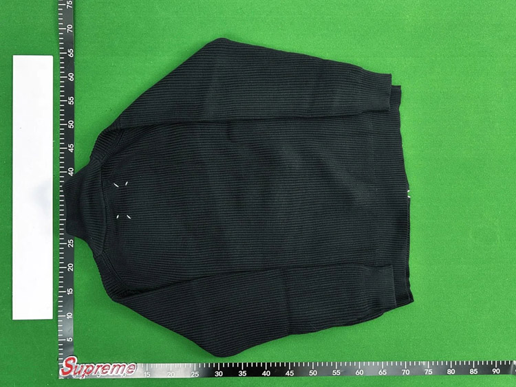 Zdjęcie QC 1 z 3 — Maison Margiela Ribbed Zip-Up Knit Sweater