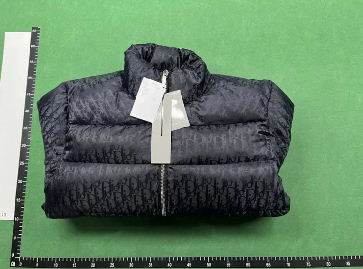 Zdjęcie QC 3 z 4 — Dior Oblique Quilted Puffer Jacket [2 styles]