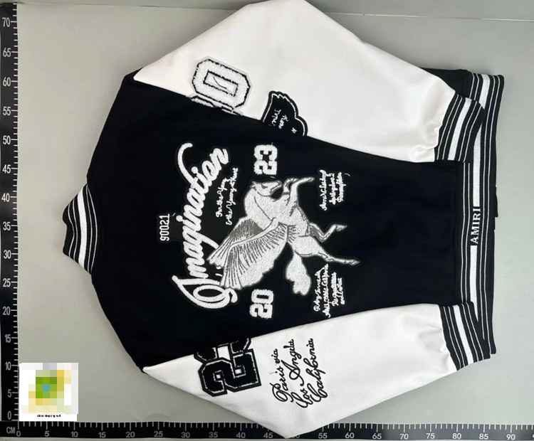Zdjęcie QC 1 z 3 — AMIRI Imagination Varsity Jacket [2 styles]