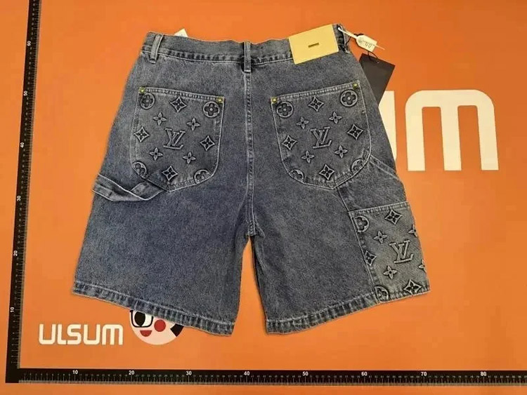 Zdjęcie QC 4 z 4 — ULSUM Pixel Grid Denim Jackets & Pants Collection [40 styles]